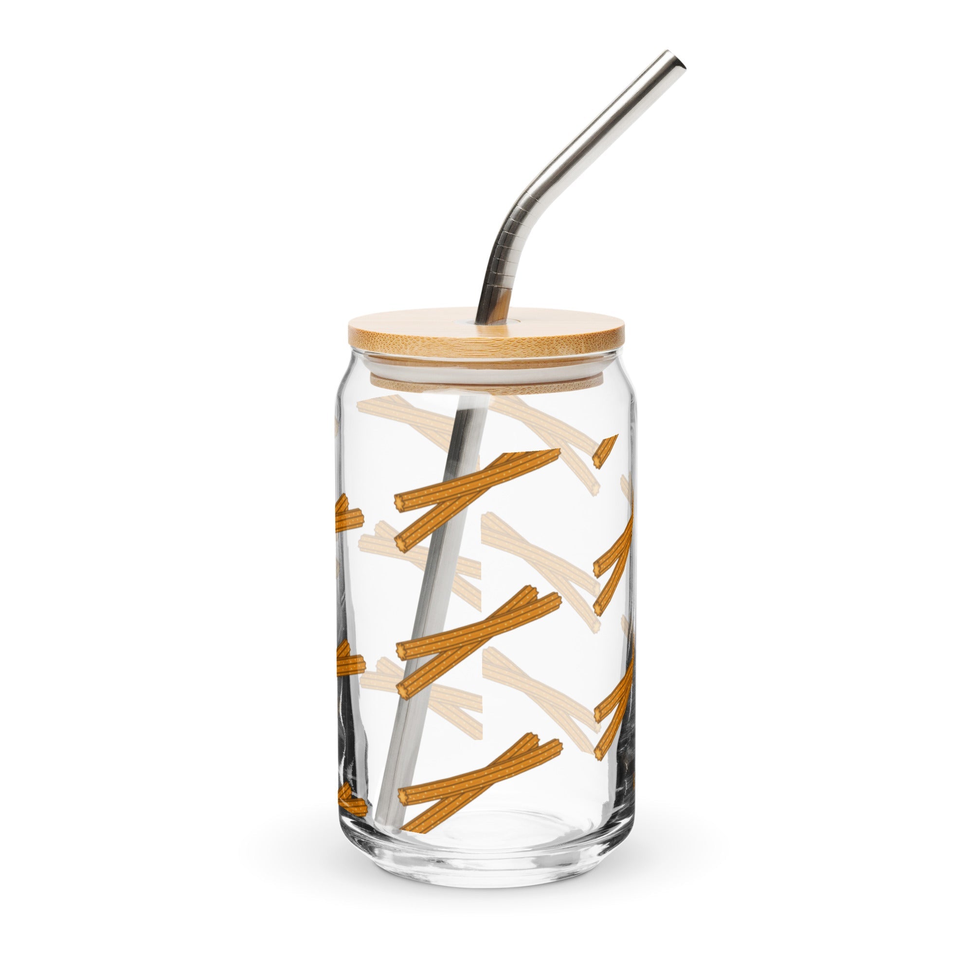 Can-shaped glass